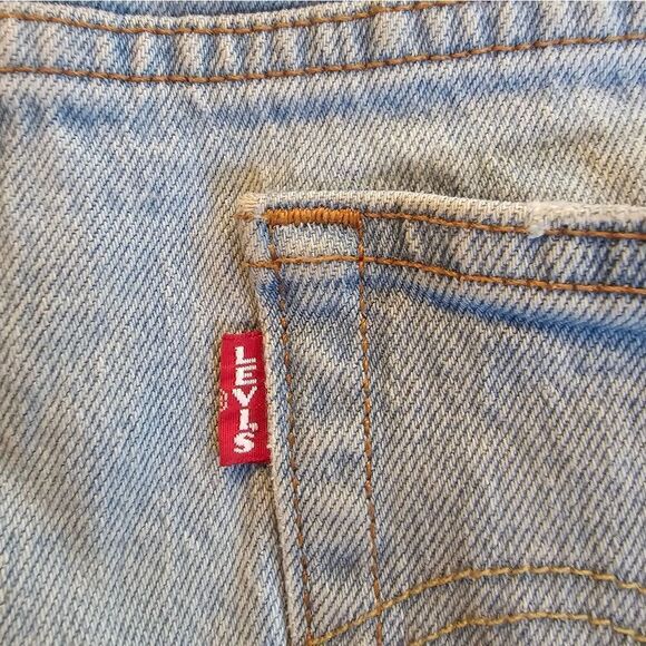 Levi's Big E 501 jeans, like new! Buttonfly,  sz 32 with 28" inseam - Picture 8 of 11